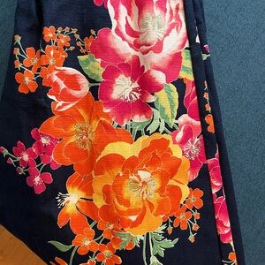 Eva Mendes by New York & Co Floral Print Skirt